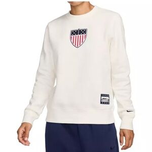 Nike Team USA Phoenix Fleece 1924 Pack Sweatshirt Crew Neck Women’s Large Top